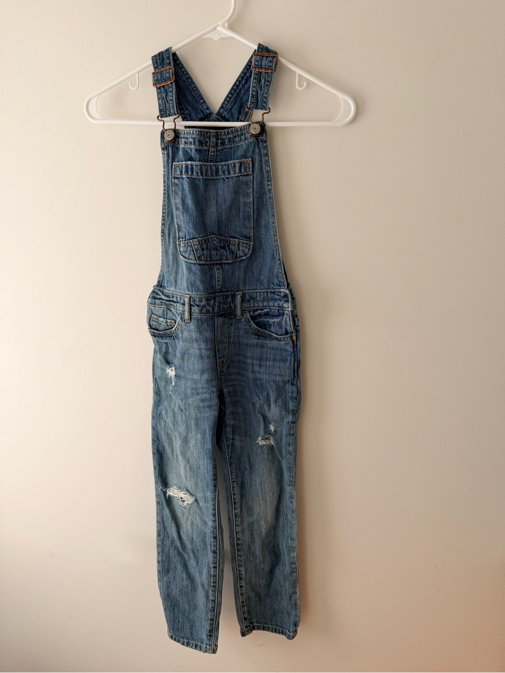 GAP Light Blue Classic Denim Overalls